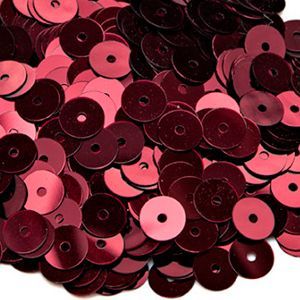 Пайетки плоские 4071, Bordeaux Metallizzati 3 мм