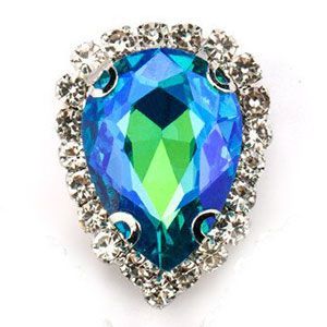 Страз в цапе слеза Aquamarine AB Страз в цапе слеза Aquamarine AB