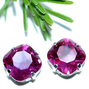 Страз в цапе подушечка 3010-134S, Fuchsia