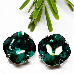 Страз в цапе подушечка 3010-127S, Blue Zircon