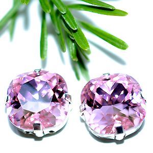Страз в цапе подушечка 3010-111S, Rose