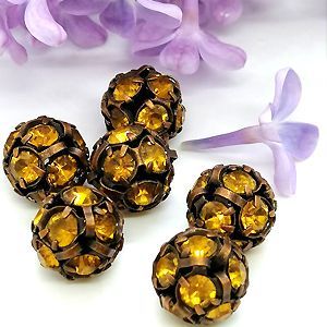 Бусины стразовые 011
