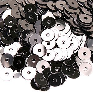 Пайетки плоские Acciaio Metallizzati 9021