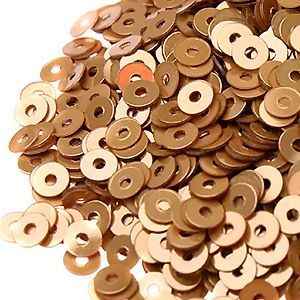 Пайетки плоские 8129 Beige (3, 4 мм)
