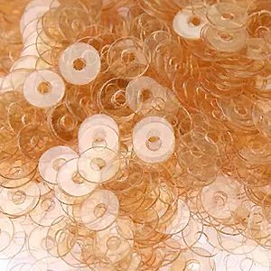 Пайетки плоские 8122 Champagne lu