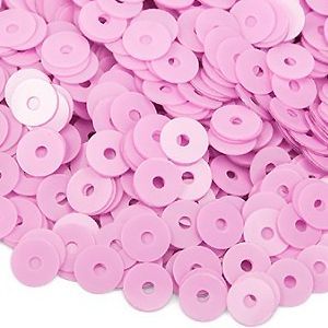 Пайетки плоские 3504, Rosa Fucsia 3 мм