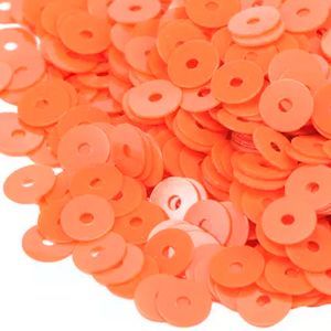 Пайетки плоские 3194, Arancione 3 мм