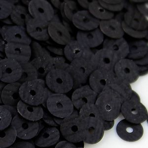 Пайетки плоские 996W, Nero 3 мм, полосатые Пайетки плоские 996W, Nero 3 мм, полосатые