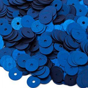 Пайетки плоские 616W Bluette