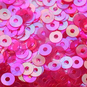Пайетки плоские 0132 Fucsia 3 мм