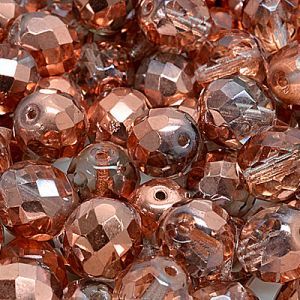 Бусины Fire Polished 3 мм, 00030-27101, Crystal Capri Copper