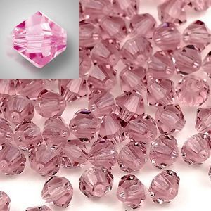 Бусины Preciosa MC Rondelle Bead Light Amethyst 20020