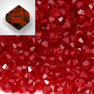 Бусины Preciosa MC Rondelle Bead Siam 90090