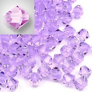 Бусины Preciosa MC Rondelle Bead Violet 20310