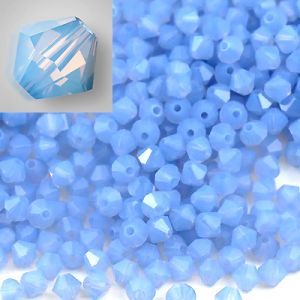 Бусины Preciosa MC Rondelle Bead Light Sapphire Opal 31110