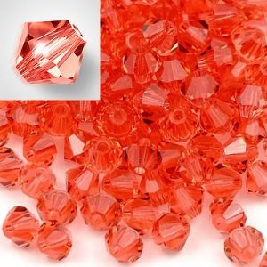Бусины Preciosa MC Rondelle Bead Padparadscha 90350