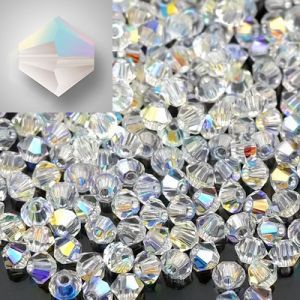 Бусины Preciosa MC Rondelle Bead Crystal 00030-200 AB