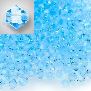 Бусины Preciosa MC Rondelle Bead Aquamarine 60000