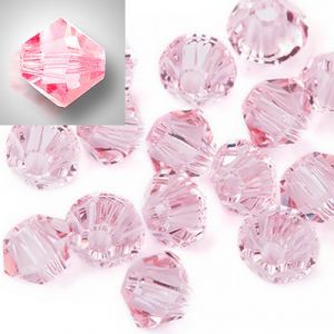 Бусины Preciosa MC Rondelle Bead Pink Sapphire 70220