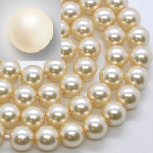 Хрустальный жемчуг Preciosa Pearl Round MAXIMA Cream Хрустальный жемчуг Preciosa Pearl Round MAXIMA Cream
