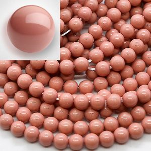 Хрустальный жемчуг Preciosa Pearl Round MAXIMA Salmon Rose