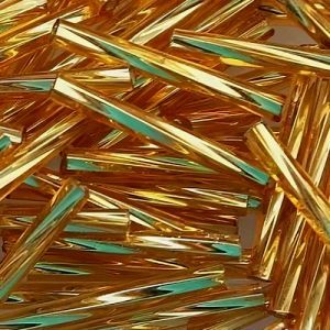 Стеклярус Preciosa длинный 17050 twisted