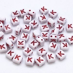 Бусина 2 Holes Square K, цвет красный, 6х6 мм Бусина 2 Holes Square K, цвет красный, 6х6 мм