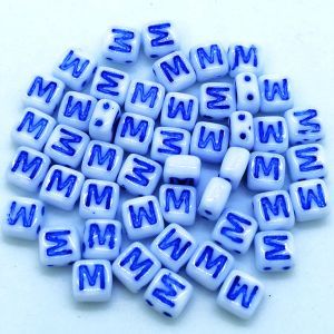 Бусина 2 Holes Square M, цвет синий, 6х6 мм Бусина 2 Holes Square M, цвет синий, 6х6 мм