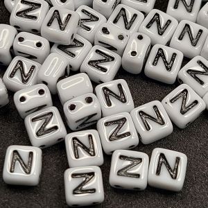 Бусина 2 Holes Square N, цвет чёрный, 6х6 мм Бусина 2 Holes Square N, цвет чёрный, 6х6 мм