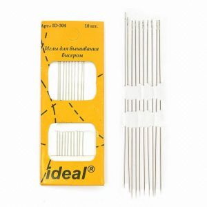 Иглы для бисера IDEAL 304 (0340-0291), 0.45х80 мм,10 шт