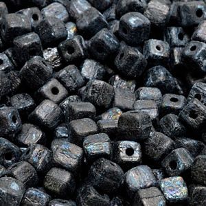 Бусины Cube Beads 23980-ETCH