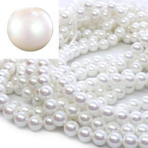 Хрустальный жемчуг Preciosa Pearl Round MAXIMA Pearlescent White