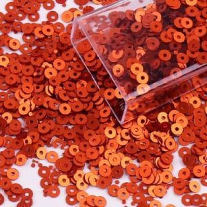 Пайетки плоские 0048, Orange, (2 мм) Пайетки плоские 0048, Orange, (2 мм)