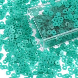 Пайетки плоские 0054, Turquoise, (2 мм) Пайетки плоские 0054, Turquoise, (2 мм)