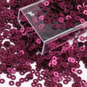 Пайетки плоские 0056, Wine-Red, (2 мм) Пайетки плоские 0056, Wine-Red, (2 мм)