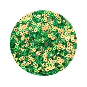 Пайетки плоские 0007, Glitter-Dark-Green, (2 мм)