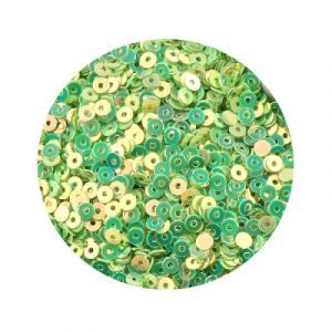 Пайетки плоские 0010, Glitter-Light-Green, (2 мм)