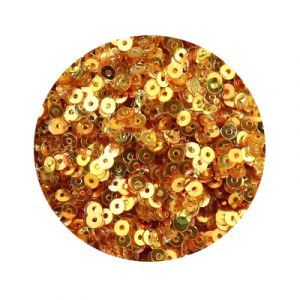 Пайетки плоские 0021, Glitter-Trans-Orange, (2 мм)