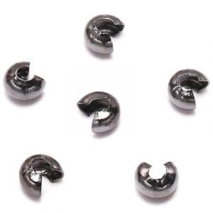 Обжимные бусины (кримпы), Gun Black Обжимные бусины (кримпы), Gun Black