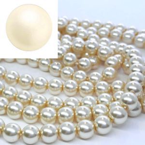 Хрустальный жемчуг Preciosa Pearl Round MAXIMA Cream rose