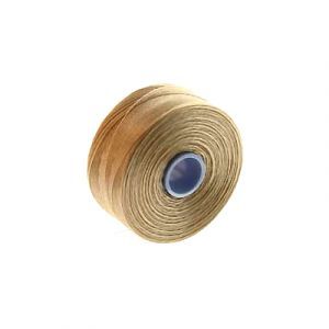 Нитки нейлоновые S-LON BEAD AA (0.9 мм) BEIGE
