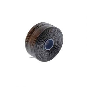 Нитки нейлоновые S-LON BEAD AA (0.09 мм) GREY
