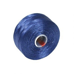 Нитки нейлоновые S-LON BEAD D (0.11 мм) CAPRI BLUE
