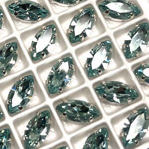 Страз в цапе наветт 3017-126, 8х4 мм, 10х5 мм, 12х6 мм, 15х7 мм, Aquamarine Страз в цапе наветт 3017-126, 8х4 мм, 10х5 мм, 12х6 мм, 15х7 мм, Aquamarine