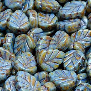 Бусины Mint Leaf 02010-65325