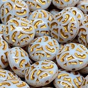 Бусины Lentil Beads with Ornaments 02010-54302