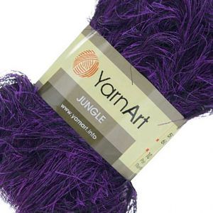 Пряжа Jungle YARNART 31, тёмно-фиолетовый