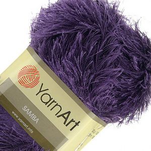 Пряжа YarnArt Samba 28, тёмно-фиолетовый Пряжа YarnArt Samba 28, тёмно-фиолетовый