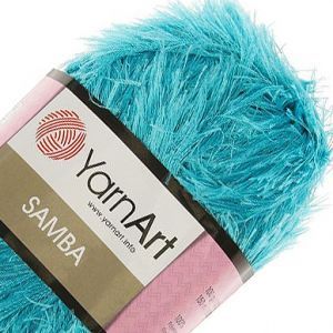 Пряжа YarnArt Samba 30, бирюзовый Пряжа YarnArt Samba 30, бирюзовый