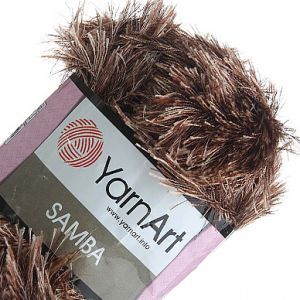 Пряжа YarnArt Samba 199, шоколад Пряжа YarnArt Samba 199, шоколад